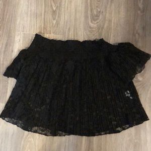 Missguided off the shoulder crop top